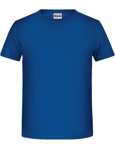 James+Nicholson T-Shirt aus Bio-Baumwolle für Jungen 8008B – Dark Royal L
