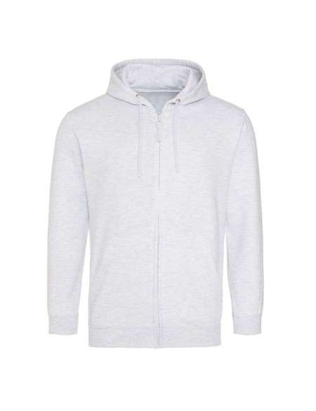 Pánská mikina na zip s kapucí ZOODIE - Ash XXL