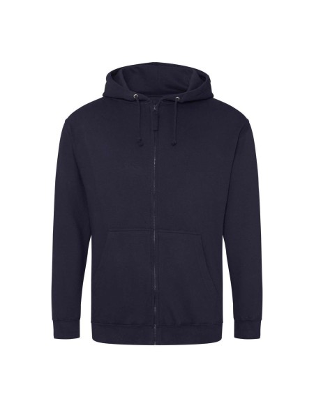Pánská mikina na zip s kapucí ZOODIE - New french navy 5XL