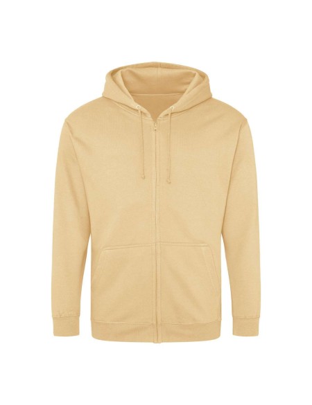 Herren-Kapuzenpullover mit Reißverschluss ZOODIE – Wüstensand XXL