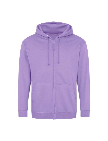Herren-Kapuzenpullover mit Reißverschluss ZOODIE - Digital lavendel M
