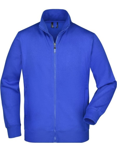 James+Nicholson JN46 Herren-Kapuzenpullover mit Reißverschluss – Royal 3XL