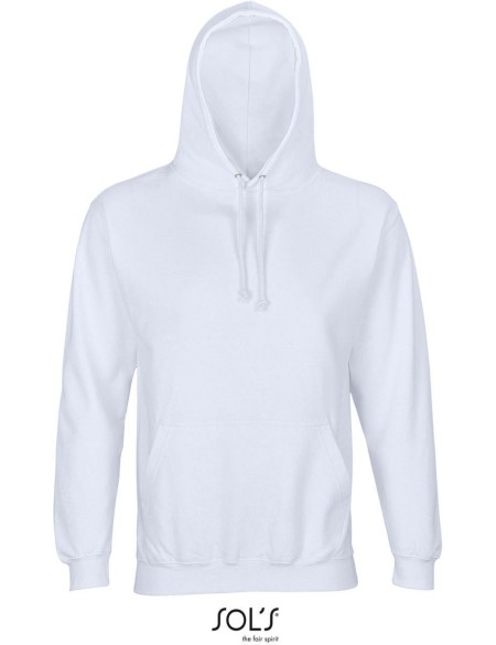Unisex mikina s kapucí CONDOR - Creamy blue 3XL