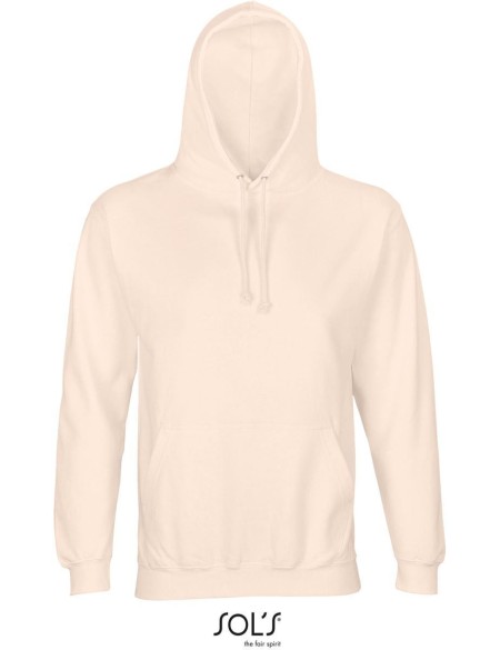 Unisex mikina s kapucí CONDOR - Creamy pink M