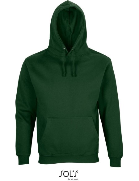 Unisex mikina s kapucí CONDOR - Bottle green 3XL