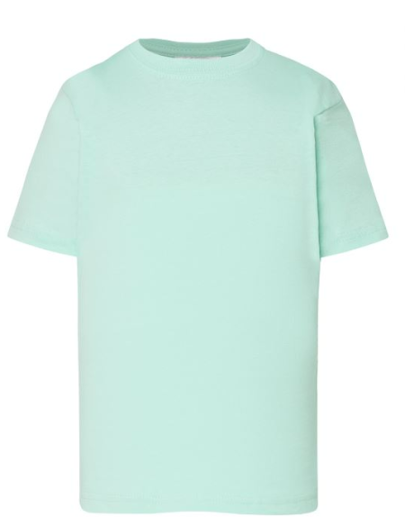 Kinder-T-Shirt mit kurzen Ärmeln TSRK150 – Mintgrün 9/11 Jahre