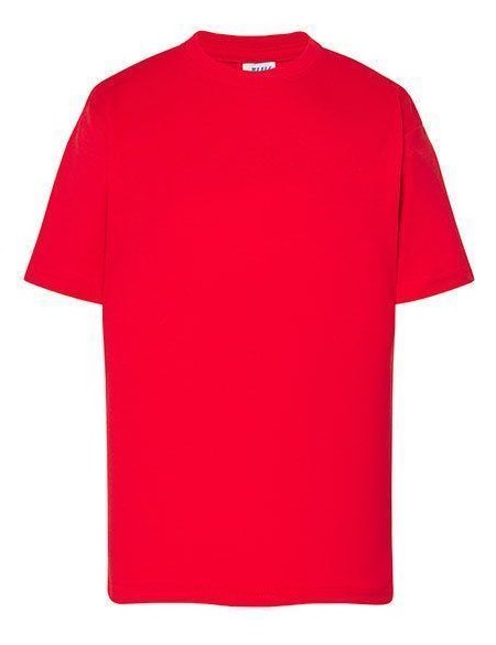 Kinder-T-Shirt mit kurzen Ärmeln TSRK150 – Rot 12/14 Jahre