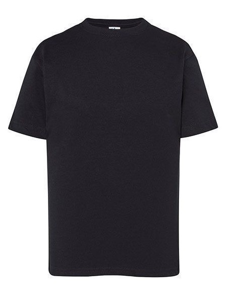 Kinder-T-Shirt mit kurzen Ärmeln TSRK150 – Schwarz 9/11 Jahre