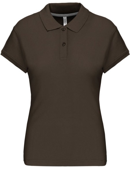 Damen-Poloshirt Kariban K242 – Dunkelkhaki L