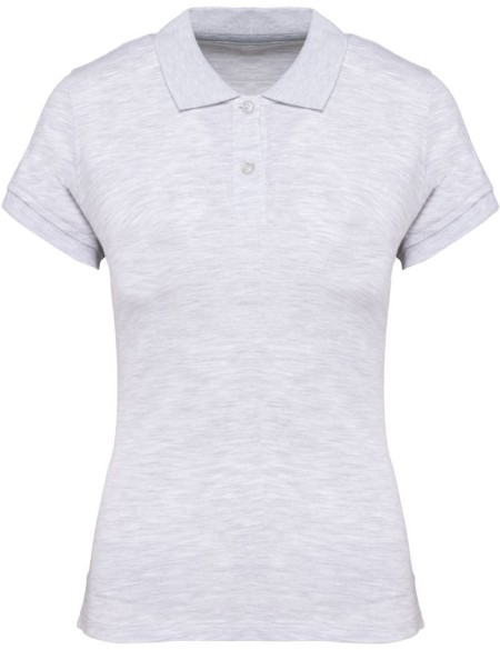 Damen-Poloshirt Kariban K242 - Ash Heather XXL