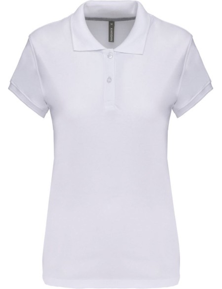 Damen-Poloshirt Kariban K242 - Weiß XXL