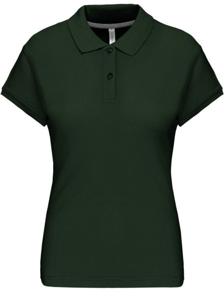 Damen-Poloshirt Kariban K242 – Waldgrün 3XL