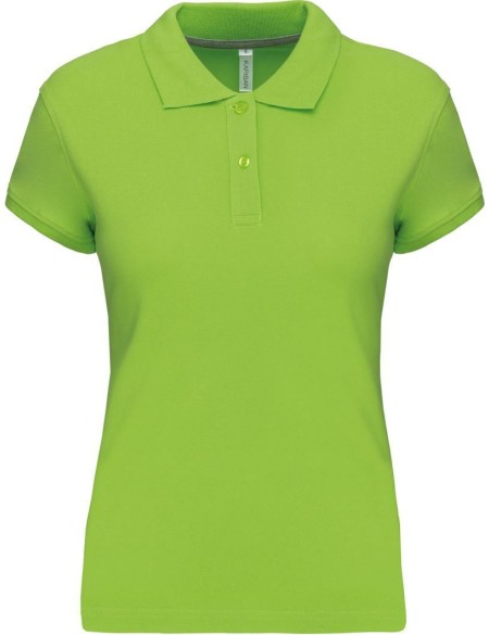 Damen Poloshirt Kariban K242 - Limette M