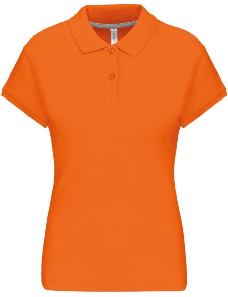 Damen Poloshirt Kariban K242 - Orange S
