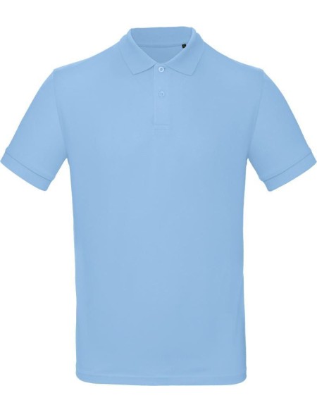 Herren-Poloshirt B+C Inspire Polo – Himmelblau M
