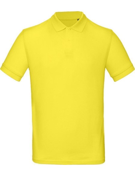 Herren-Poloshirt B+C Inspire Polo – Solargelb 3XL