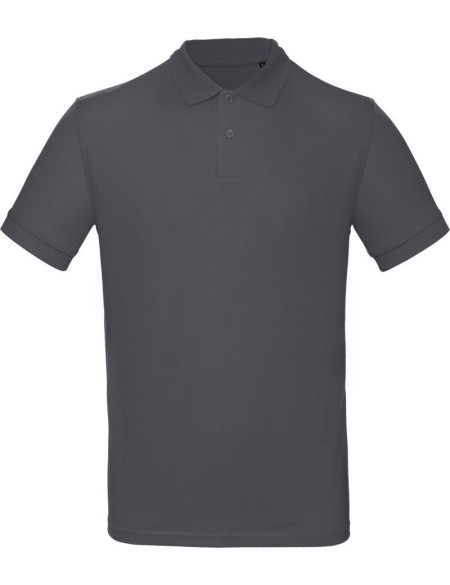 Herren-Poloshirt B+C Inspire Polo - Dunkelgrau M