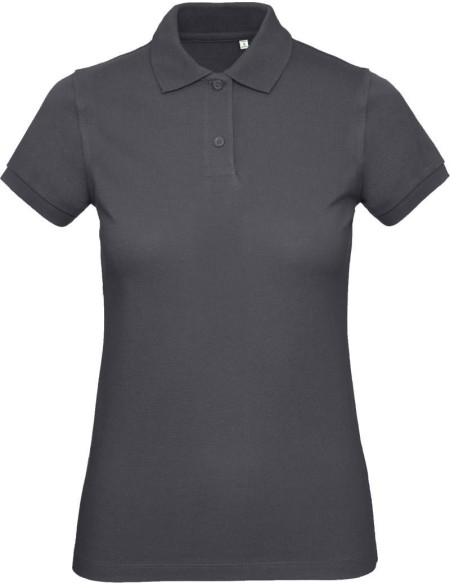 Damen-Poloshirt B+C Inspire Polo - Dunkelgrau XS