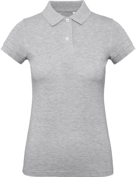 Damen-Poloshirt B+C Inspire Polo – Heather Grey S