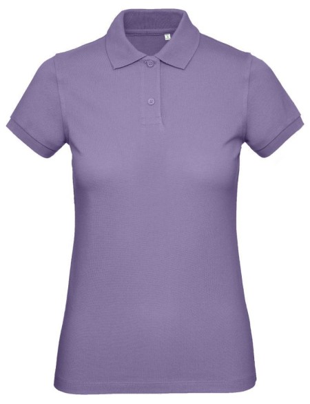 Damen-Poloshirt B+C Inspire Polo - Millennial Flieder L
