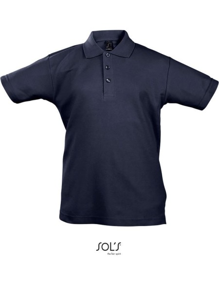 Kinderpoloshirt Summer Kids II - Navy 12 Jahre