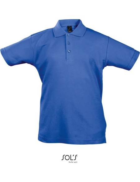 Kinderpoloshirt Summer Kids II – Königsblau 4 Jahre