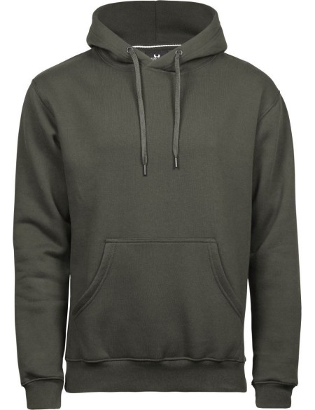 Pánská mikina s kapucí TeeJays 5430 - Deep green 3XL