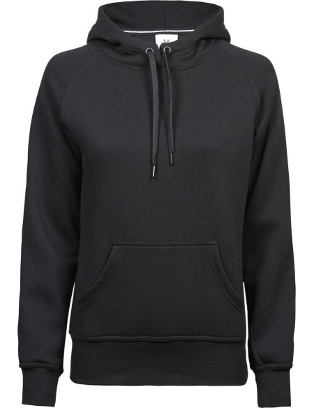TeeJays 5431 Damen Kapuzenpullover – Schwarz S