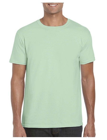 Herren T-Shirt Gildan GI64000 - Mintgrün S