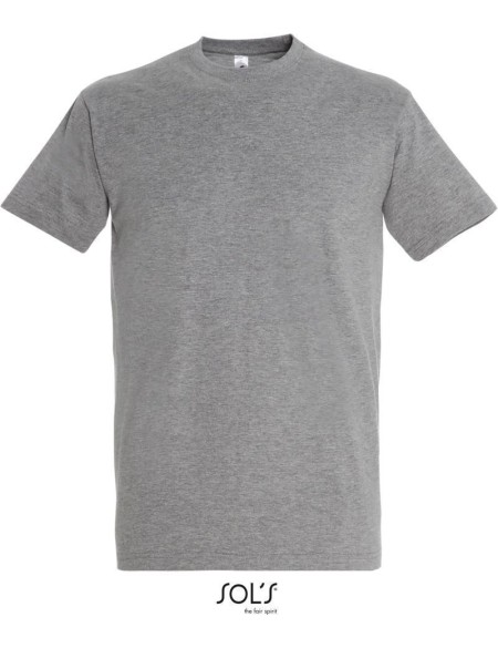 Herren-T-Shirt – Imperial – Grau meliert XXL