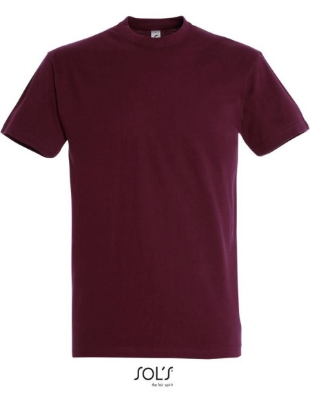 Herren T-Shirt - Imperial - Burgunderrot S