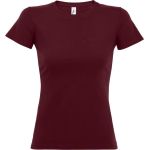 Damen T-Shirt – Imperial – Burgunderrot XL