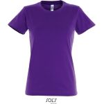 Damen T-Shirt – Imperial – Dunkellila XL