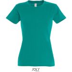 Damen T-Shirt - Imperial - Emerald M