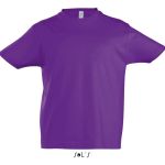 Kinder-T-Shirt – Imperial – Dunkelviolett 6 Jahre