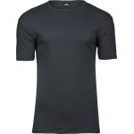 Herren-T-Shirt – Teejays Interlock – Dunkelgrau XXL