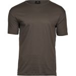Herren T-Shirt - Teejays Interlock - Chocolate M