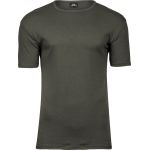 Herren-T-Shirt – Teejays Interlock – Dunkelgrün L