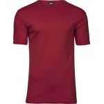 Herren-T-Shirt – Teejays Interlock – Tiefrot XXL