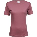 Damen-T-Shirt – Teejays Interlock – Rose 3XL