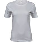 Damen-T-Shirt – Teejays Interlock – Weiß XL