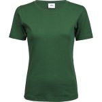 Damen-T-Shirt – Teejays Interlock – Waldgrün XL