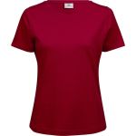 Damen T-Shirt - Teejays Interlock - Rot M