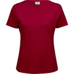 Dámské tričko - Teejays Interlock  - Červená XL