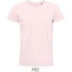 Herren T-Shirt - Pioneer - Burgund - Blassrosa S