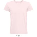 Herren T-Shirt – Pioneer – Burgunderrot – Blassrosa M