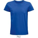 Herren-T-Shirt – Pioneer – Burgunderrot – Königsblau 4XL