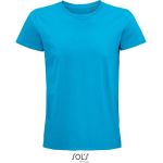 Herren-T-Shirt – Pioneer – Burgund – Aqua XS