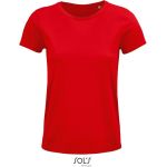 Damen T-Shirt - Crusader - Rot L
