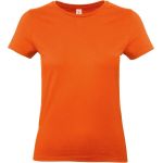 Dámské tričko - B+C E190 - Oranžová L